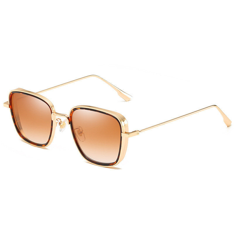 Steampunk Square Sunglasses | UV400 Vintage Metal Frame – 8 Styles