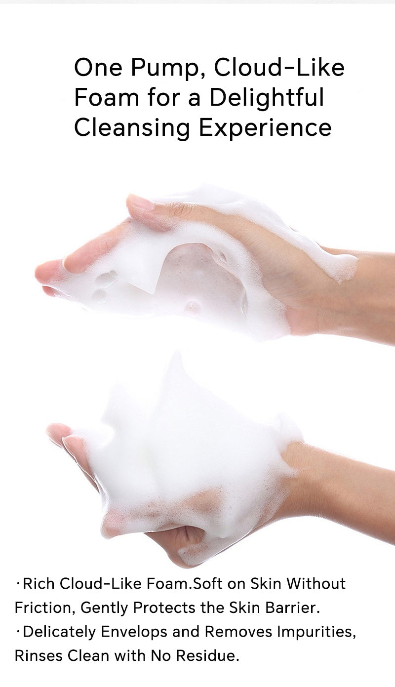"UDAÉR Purifying Cleansing Mousse Dual Amino Acids Deep Cleansing Face Wash 150ml – AdriaPulse"