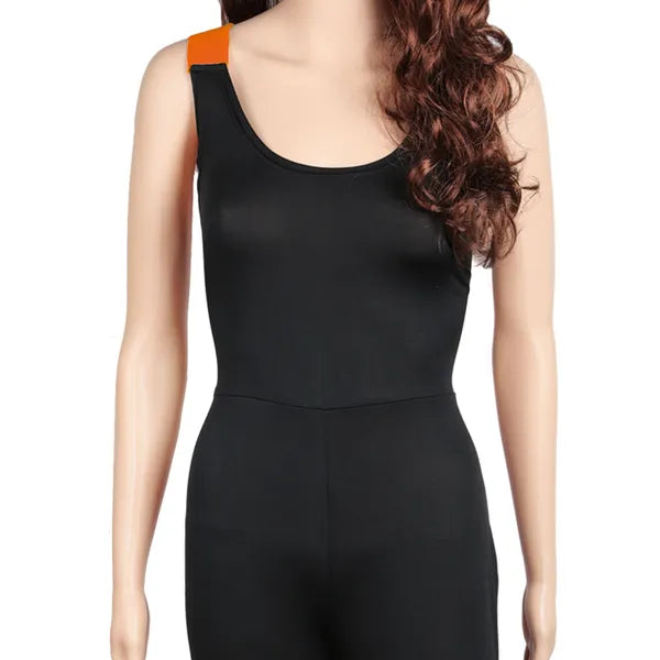 Women's Yoga Workout Jumpsuit – Sleeveless Gym Fitness Romper in 4 Colors