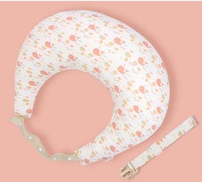 Nursing Pillow – Multifunction Maternity Breastfeeding Cushion with Washable Cover & Shoulder Strap