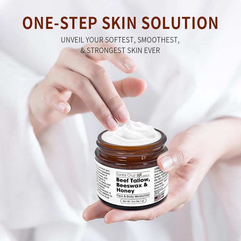 Beef Tallow Face Cream 56.7g Moisturizing Firming Skin Care AdriaPulse
