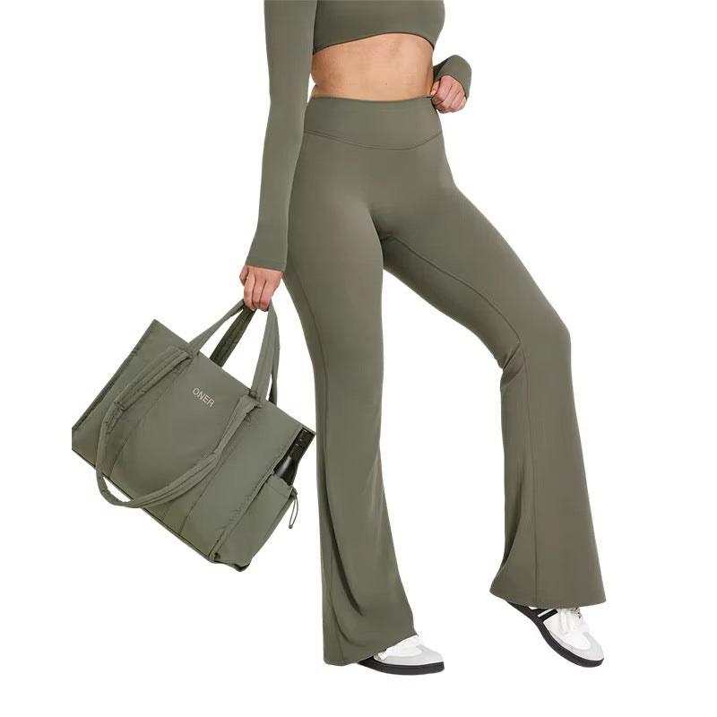 Seamless Flare Yoga Pants – Women's High-Waist Leggings