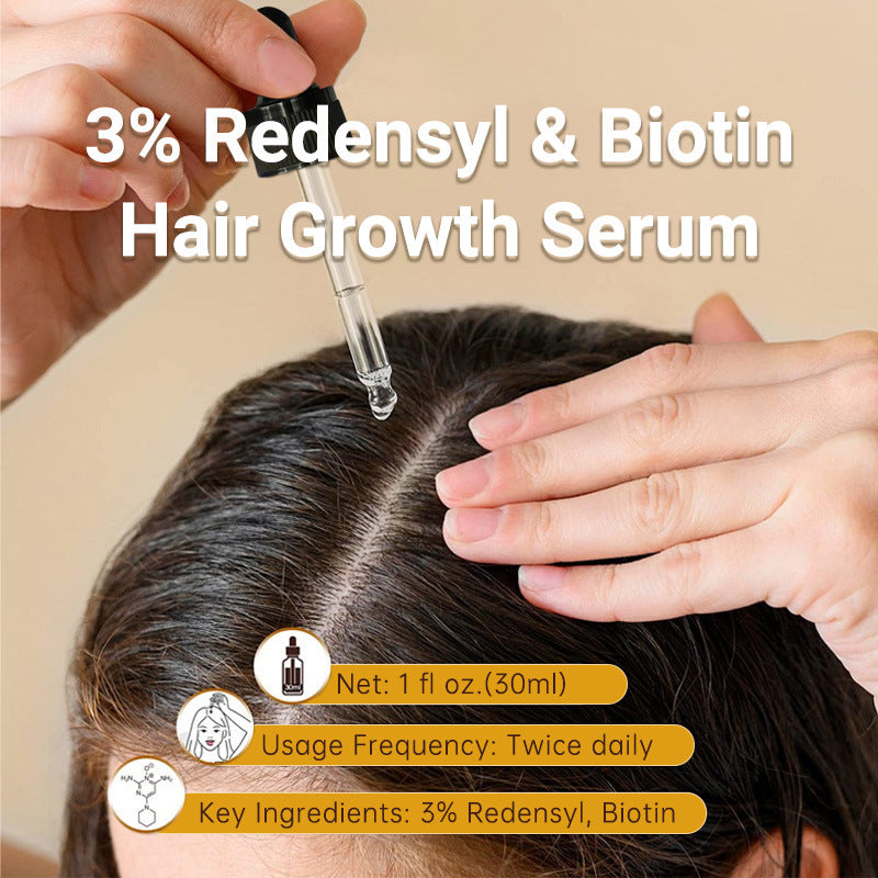 Biotin Rosmarin Haarwuchsserum – Verdickende & Stärkende Behandlung | 30ml