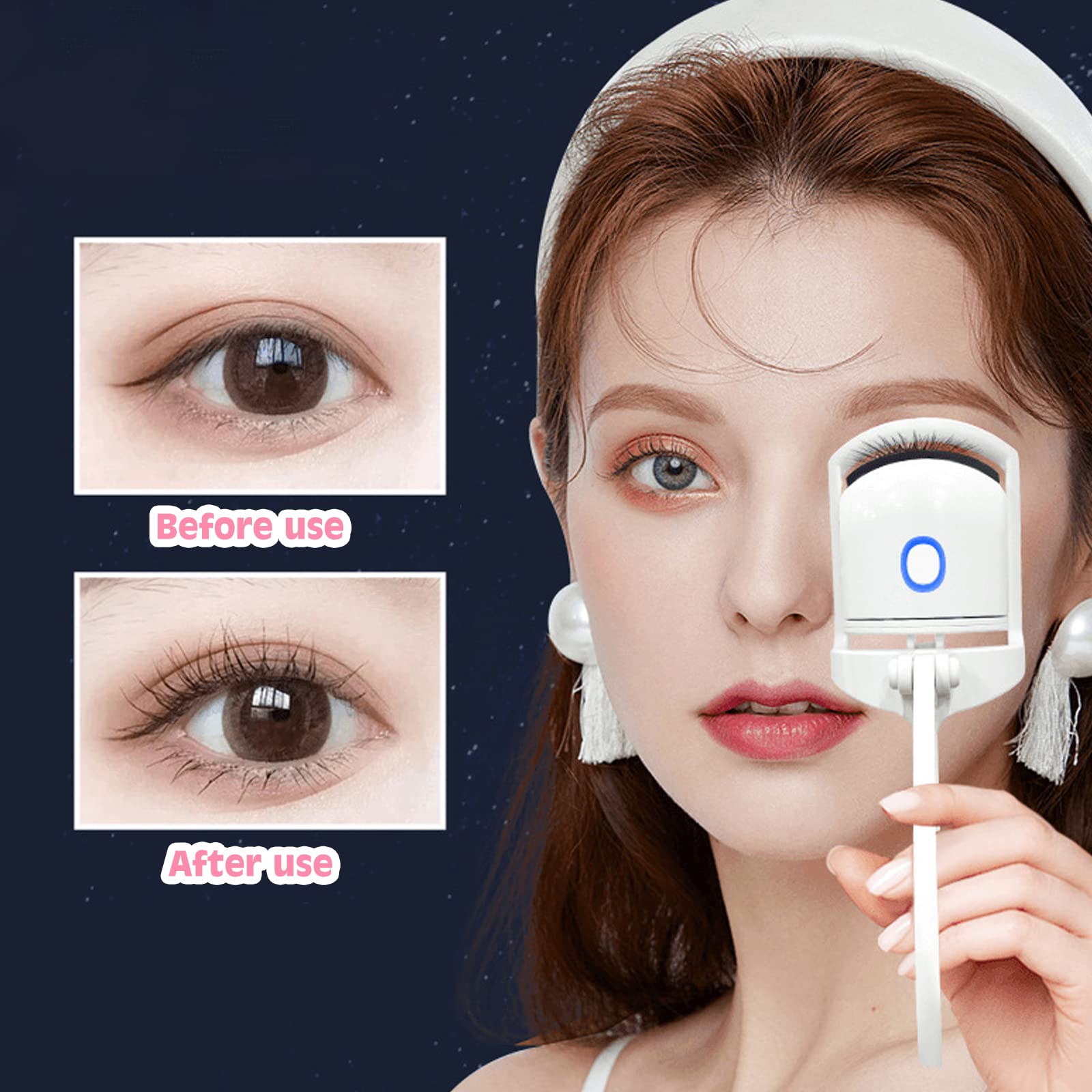 USB Heated Electric Eyelash Curler  – AdriaPulse