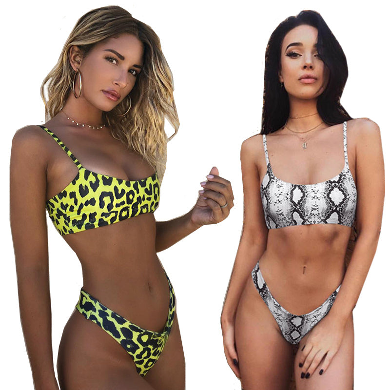 Leopard & Snake Print Bikini – Women's Animal Print Swimwear S–XL