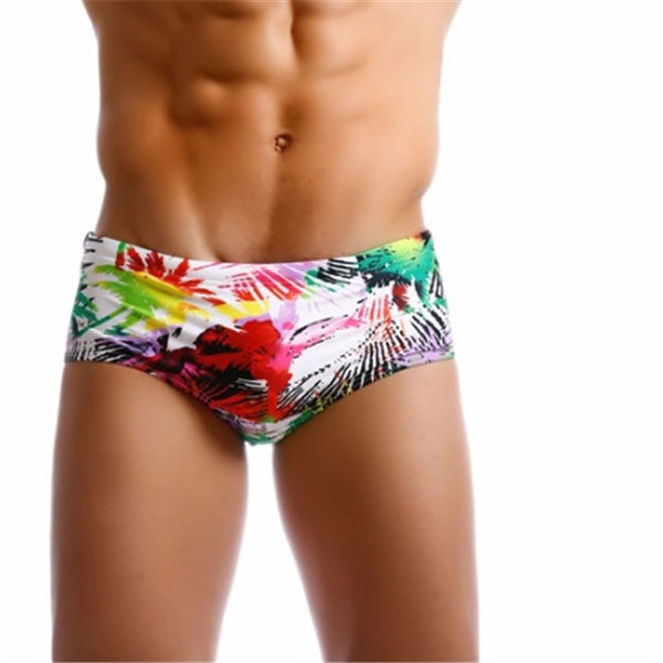 Men's Swimming Trunks – Nylon Spandex Beach Shorts