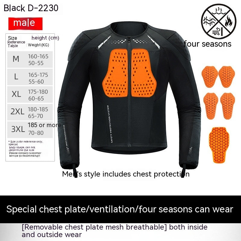 Motorcycle Protective Jacket | Drop-Resistant Breathable Mesh – Men & Women Gear