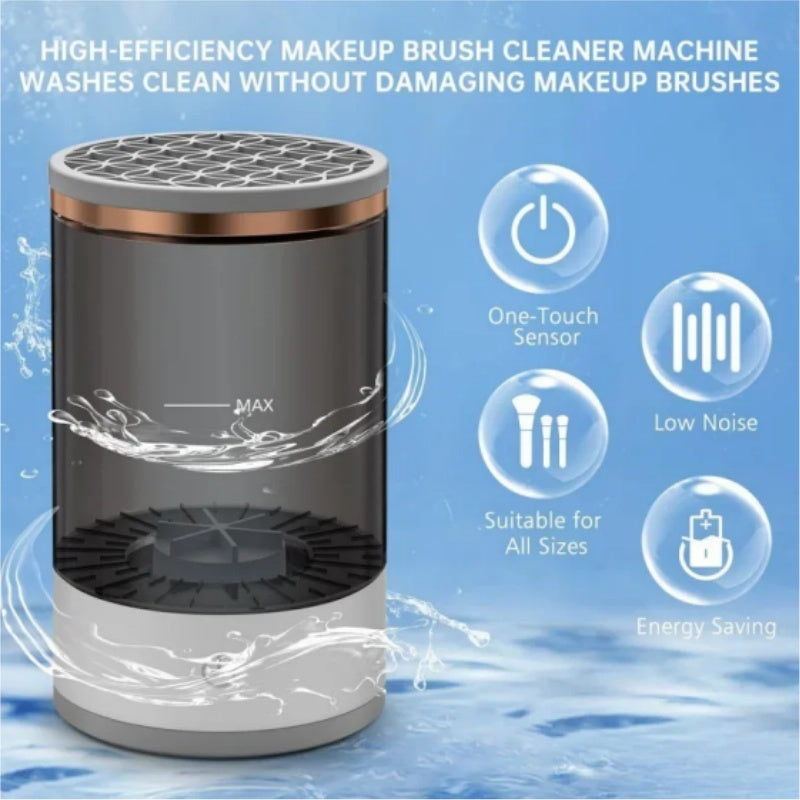 Make-up Pinsel Reiniger Automatischer Rotierender Make-up Pinsel Reiniger USB Tragbarer Elektrischer Kosmetikpinsel Rotationswaschmaschine