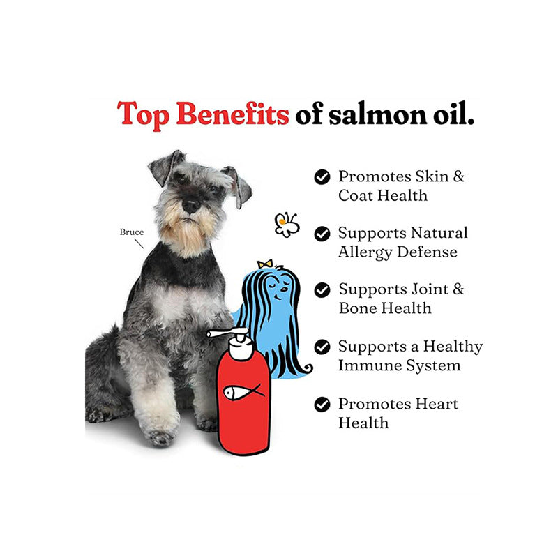 Pet Fish Oil Supplement – Omega-3 for Cat & Dog Coat Health | 300g