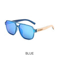 Polarized Wooden Sunglasses | UV400 Vintage Full Frame – 4 Colors