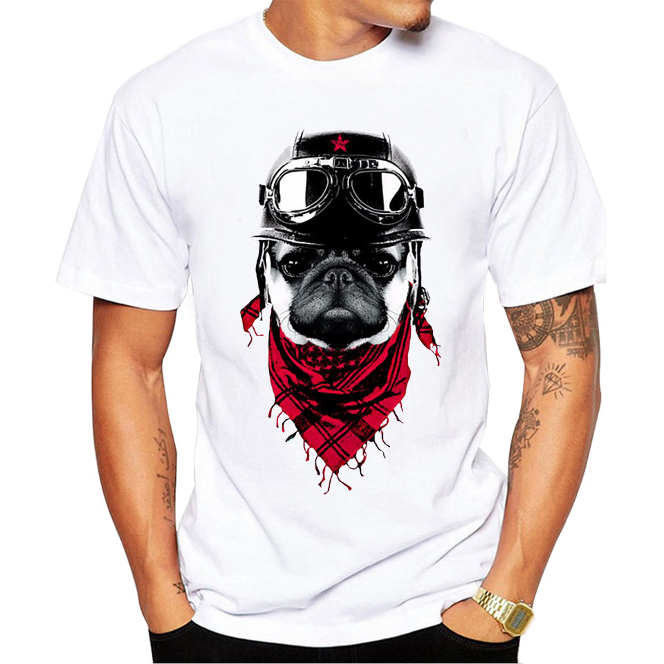 French Print T-Shirt | Soft Modal Round Neck Tee – Unisex