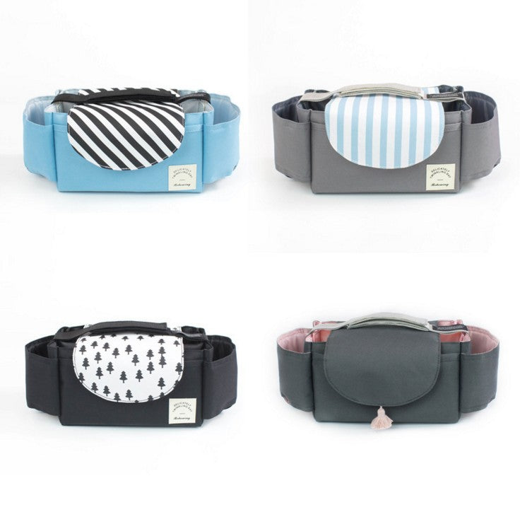 Baby Stroller Bag Organizer – Multifunction Maternity Nappy Bag for Pushchair & Wheelchair