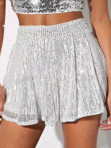 Women's Sequined Shorts  — AdriaPulse
