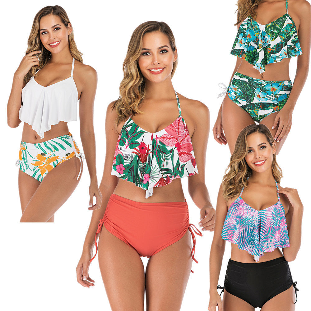 Hochgeschnittener Bikini