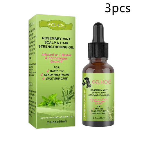 Rosemary Mint Hair Growth Oil – Natural Scalp Serum for Hair Loss & Regrowth | 59ml