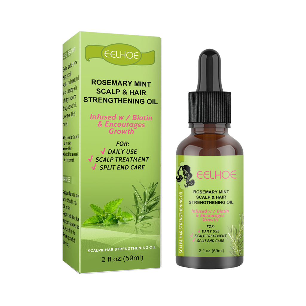 Rosemary Mint Hair Growth Oil – Natural Scalp Serum for Hair Loss & Regrowth | 59ml