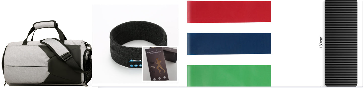 Wireless Bluetooth Headband – Sports & Yoga Headphones
