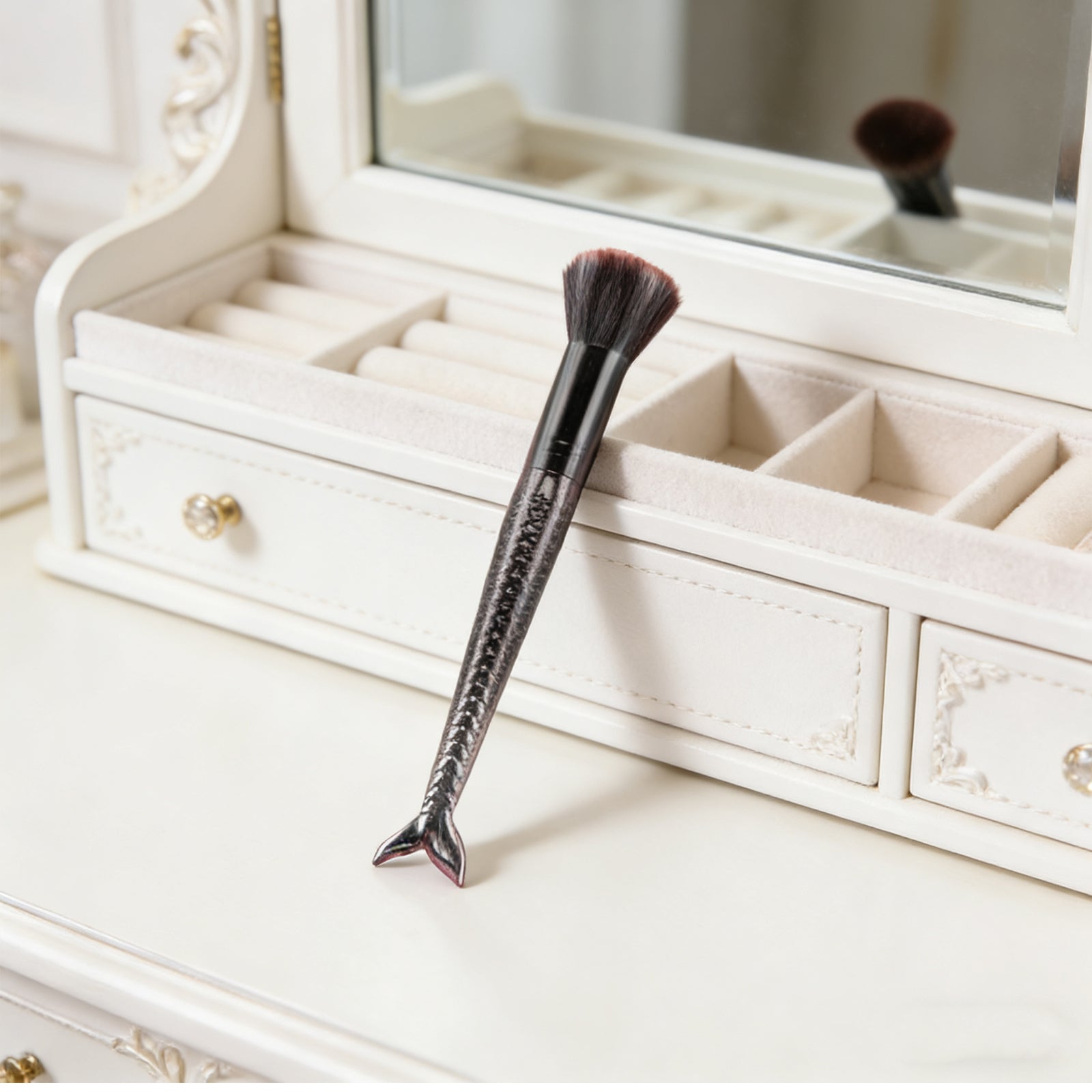 Hochwertiger Make-up-Pinsel – Professioneller Einzelpinsel für makellose Foundation und Verblenden