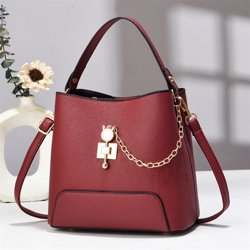 Classy Bucket Bag | Women's PU Leather Shoulder & Sling Bag – Stylish Handbag
