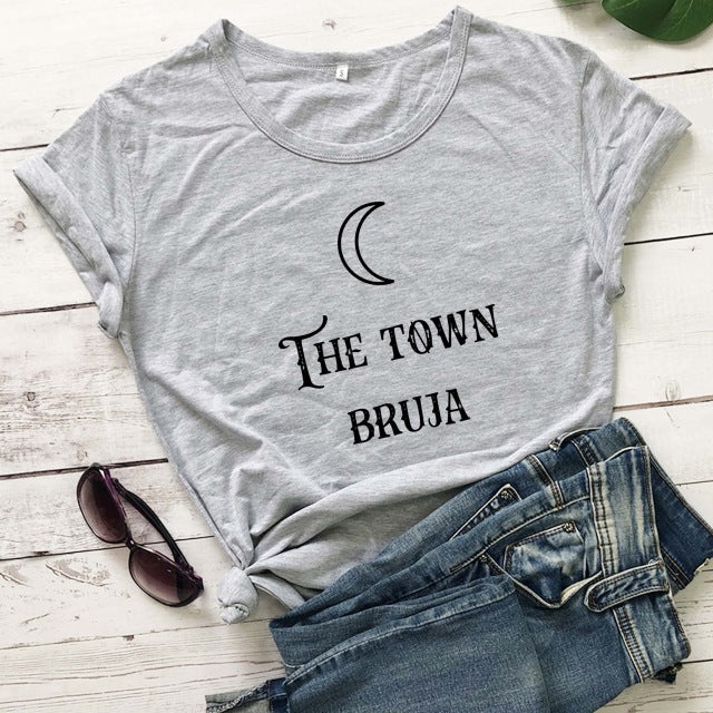 Letter Print Cotton T-Shirt | Straight Fit Graphic Tee – Unisex