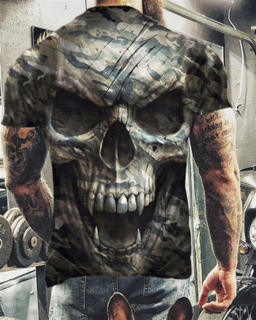 3D Graphic Print T-Shirt | Loose Fit Short Sleeve Tee – Unisex
