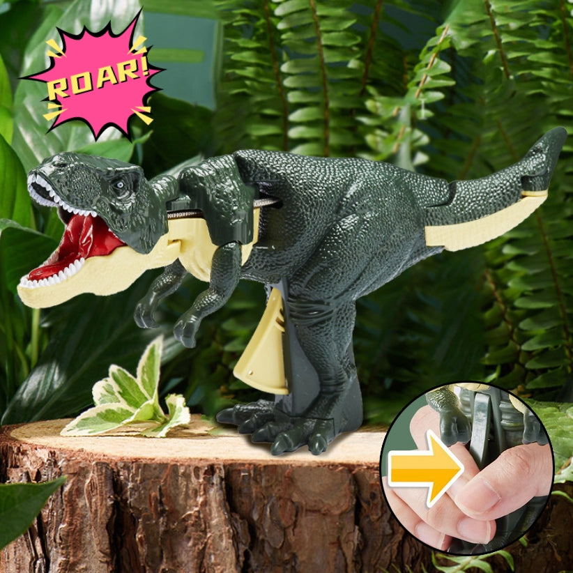 Kids Dinosaur Fidget Toy – Battery-Free Telescopic Spring Swing Dino