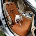 Dual-Purpose Pet Car Seat Cushion – Waterproof Nylon, Adjustable Strap, 45x45x58cm