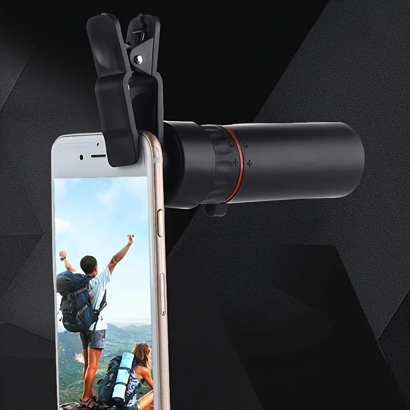 HD Monocular Telescope 2000x25 – Compact Portable for Travel & Hiking