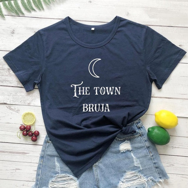 Letter Print Cotton T-Shirt | Straight Fit Graphic Tee – Unisex