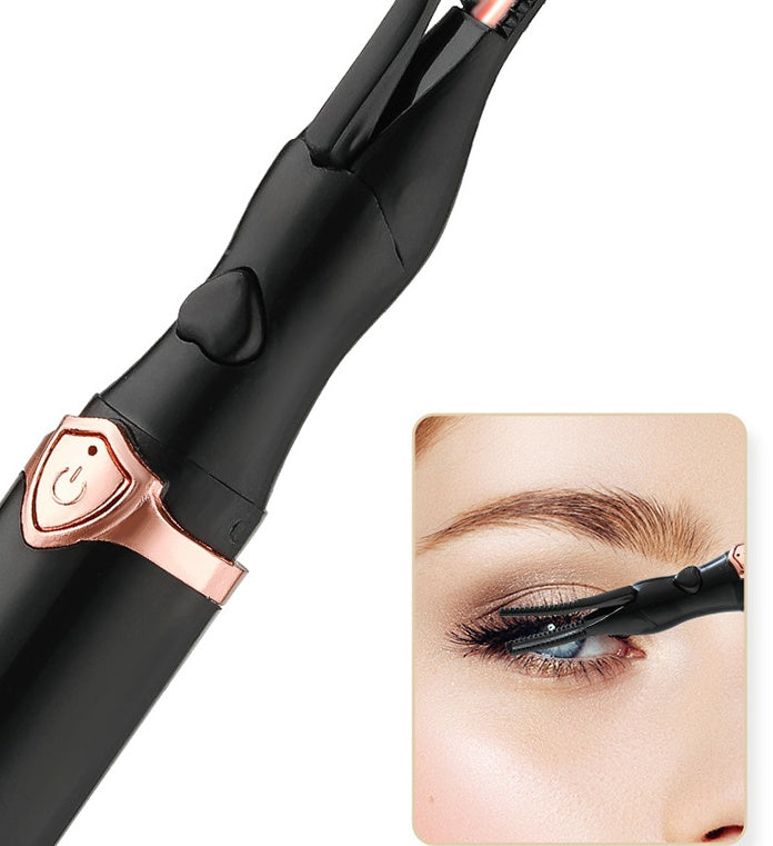 360 Rotating USB Heated Eyelash Curler Black – AdriaPulse