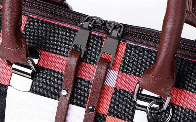 Women's Fabric Shoulder Bag – Multi-Function Tote & Crossbody Handbag
