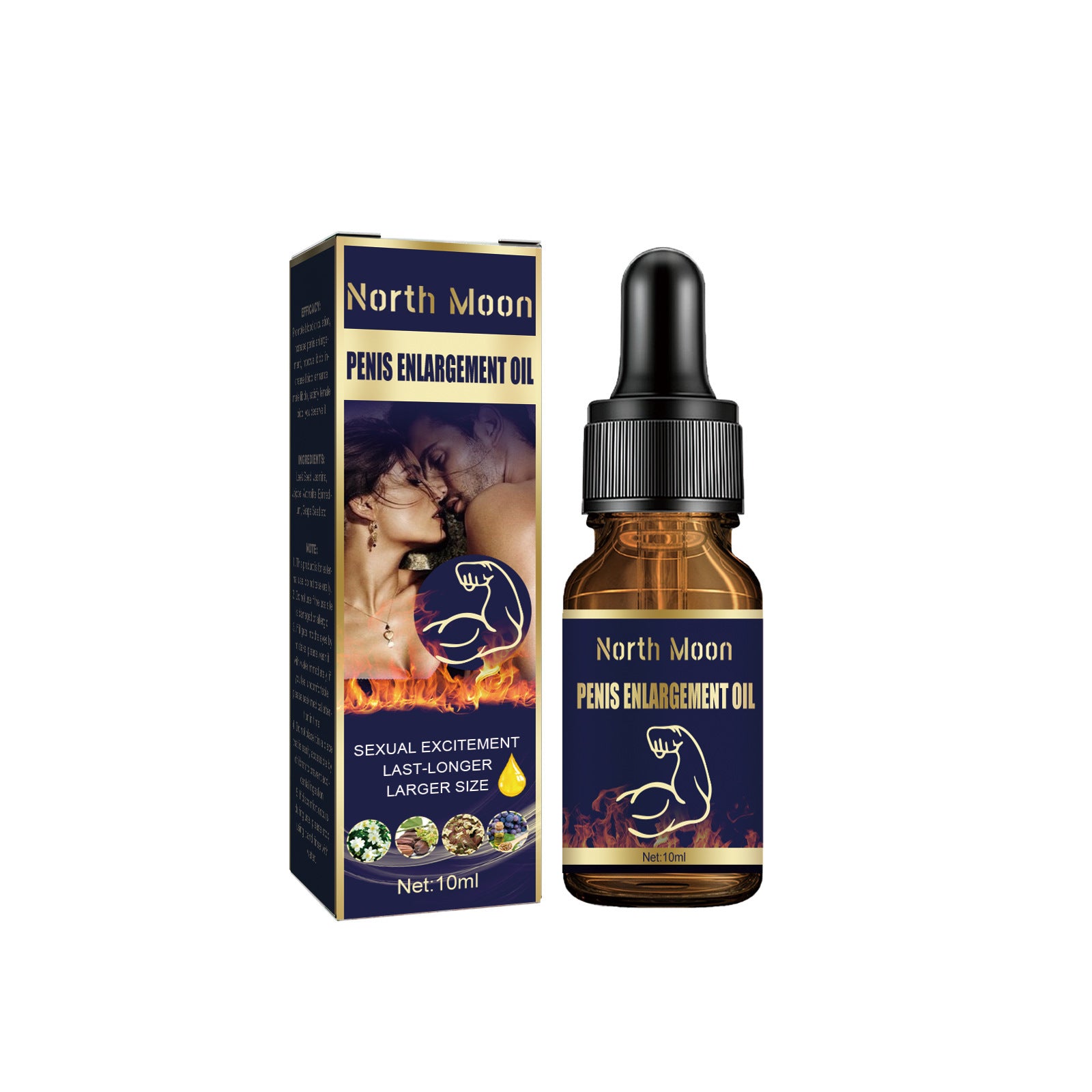Men's Intimate Massage Treatment Oil 10ml Boxed – AdriaPulse