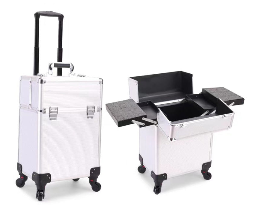 Professional Makeup Artist Trolley Case – Large Capacity Storage Toolbox