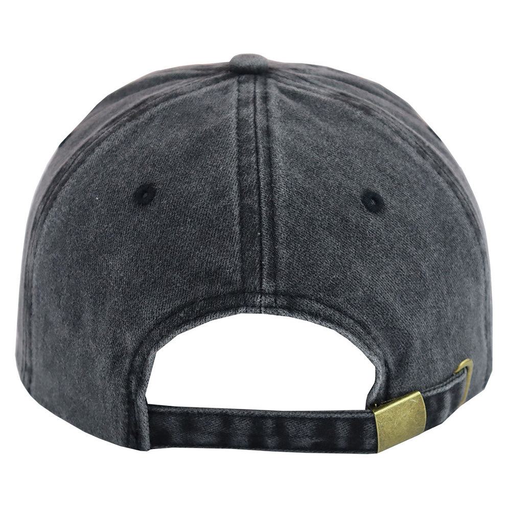 Bee Kind Embroidered Baseball Cap – Washed Cotton Low-Profile Hat for Women & Men