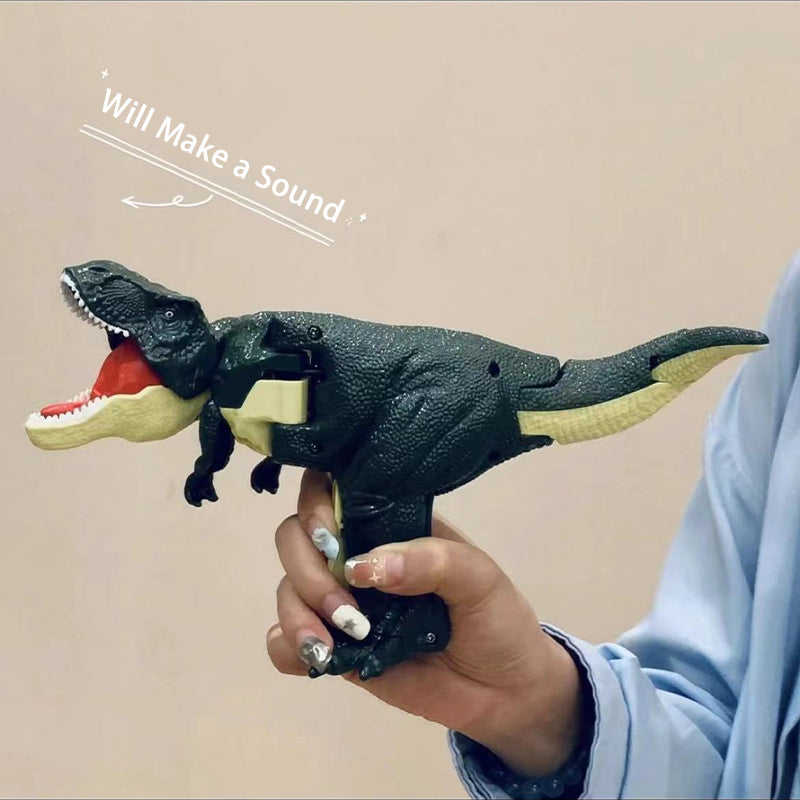 Kids Dinosaur Fidget Toy – Battery-Free Telescopic Spring Swing Dino