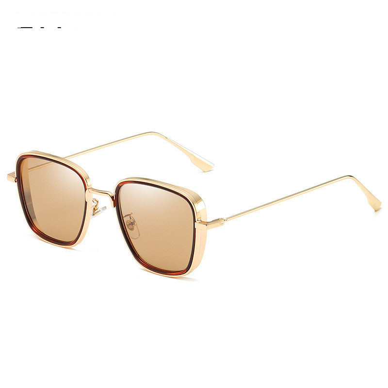 Steampunk Square Sunglasses | UV400 Vintage Metal Frame – 8 Styles