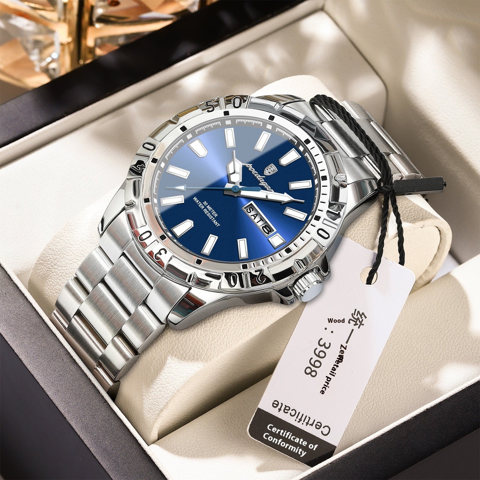 Men's Slim Casual Quartz Watch Analog 6mm – 959  | AdriaPulse