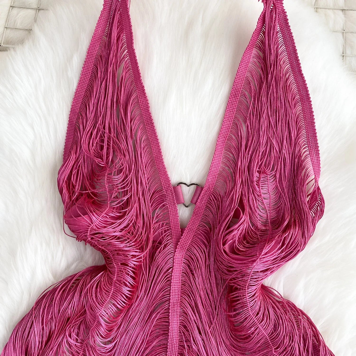 Nightclubs Colorful Vest Sexy Bikini Body Bra Bead Strap Beach Dance Wear Vest Body Jewelry for Women