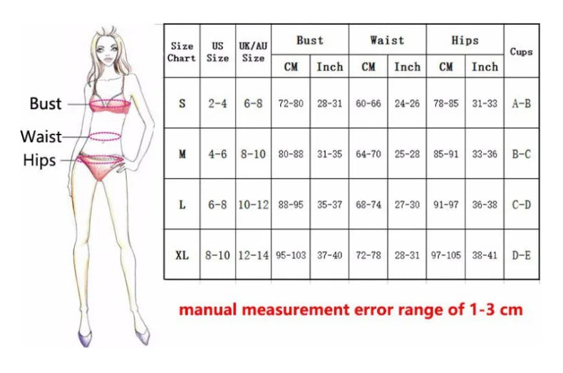 Maillot de Bain Femme 2 Pièces Ensemble Natation Plage Sexy Micro Bikini Vêtements d'Été Maillots de Bain Tendances Femme Maillot de Bain Ropa De Mujer