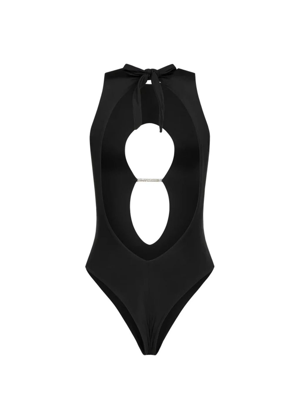 Sexy Cut-Out Damen-Badeanzug 2024 Trend Sportlicher Stil Bademode Ärmellose Badeanzüge Rückenfreie Monokinis Damen Urlaubsstrandbekleidung