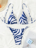 High Waisted V-Neck Bikini-Set – Damen-Bademode XS–L