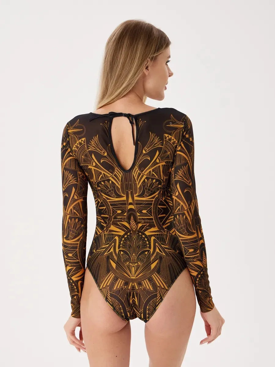 Russian Swimsuits Women One-piece Bikini Quick Drying Купальник Sunscreen 2025 European American