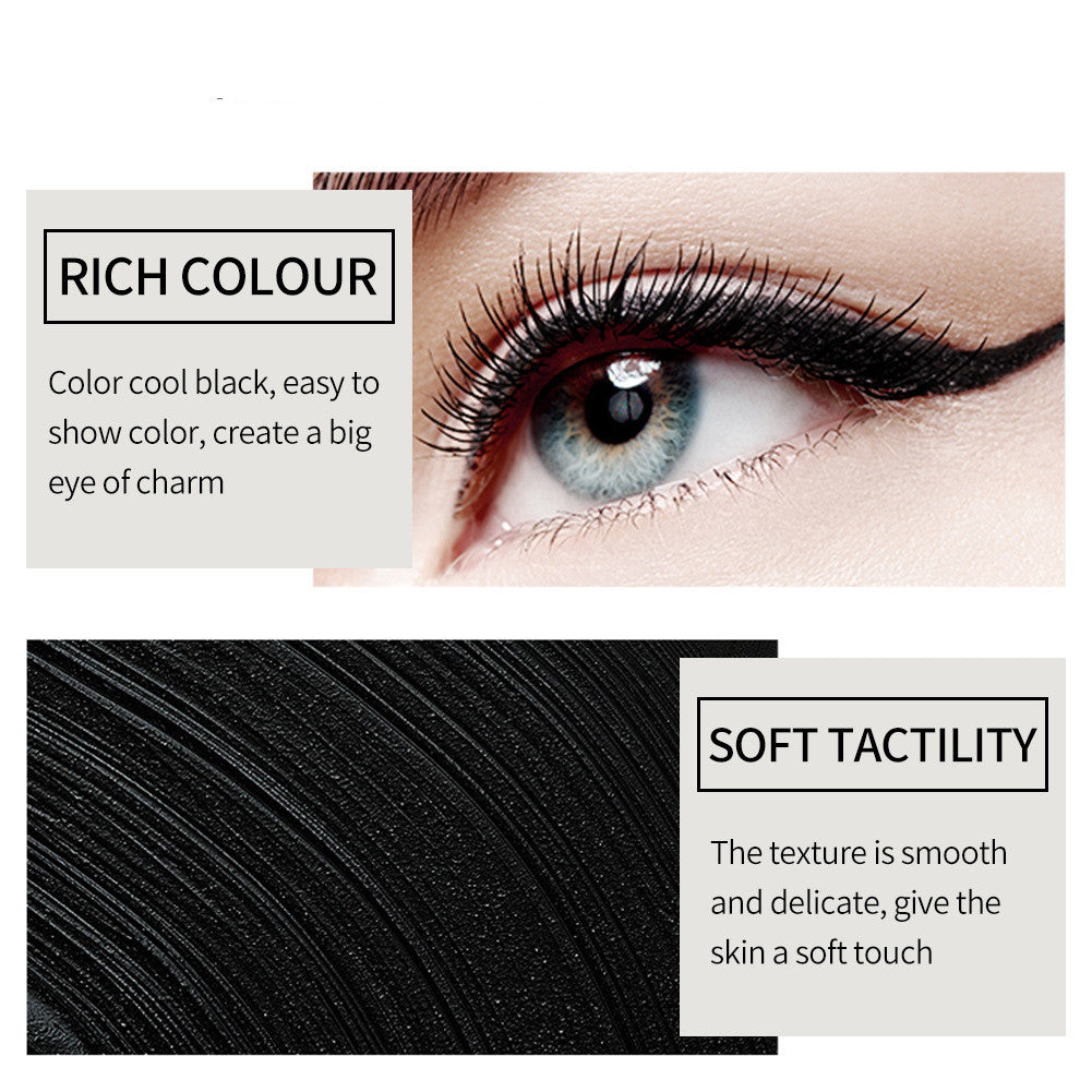 Precision Solid Eyeliner Pencil Black – Long-Lasting Smudge-Proof Eye Makeup | adriapulse