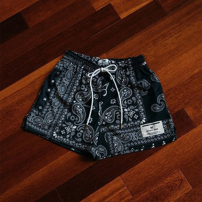 Paisley Shorts Mesh Outdoor Sports Basketball Shorts Freizeit Kurze Hosen