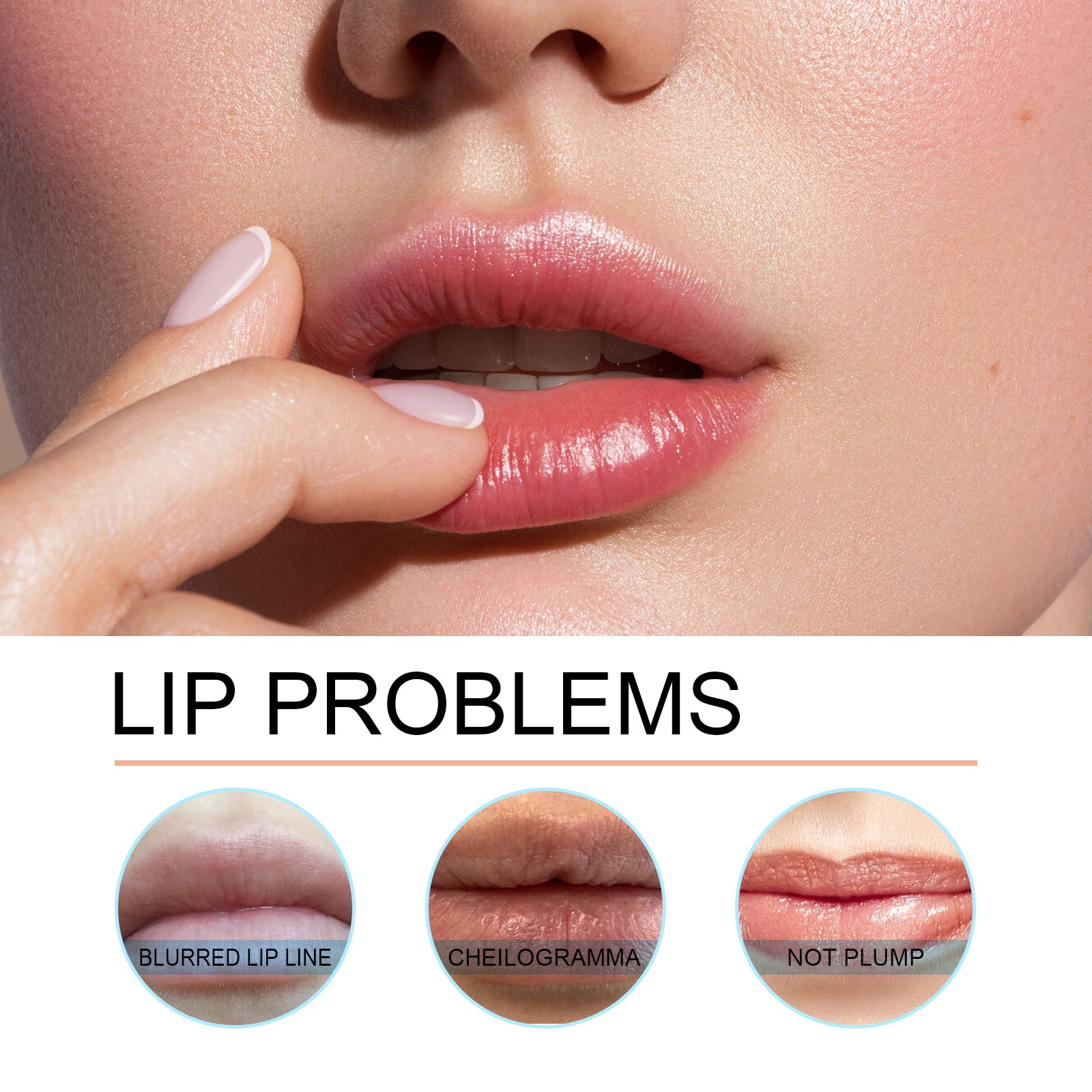 OUHOE Peel-Off Lip Liner – Plumping & Long-Lasting Lip Tint