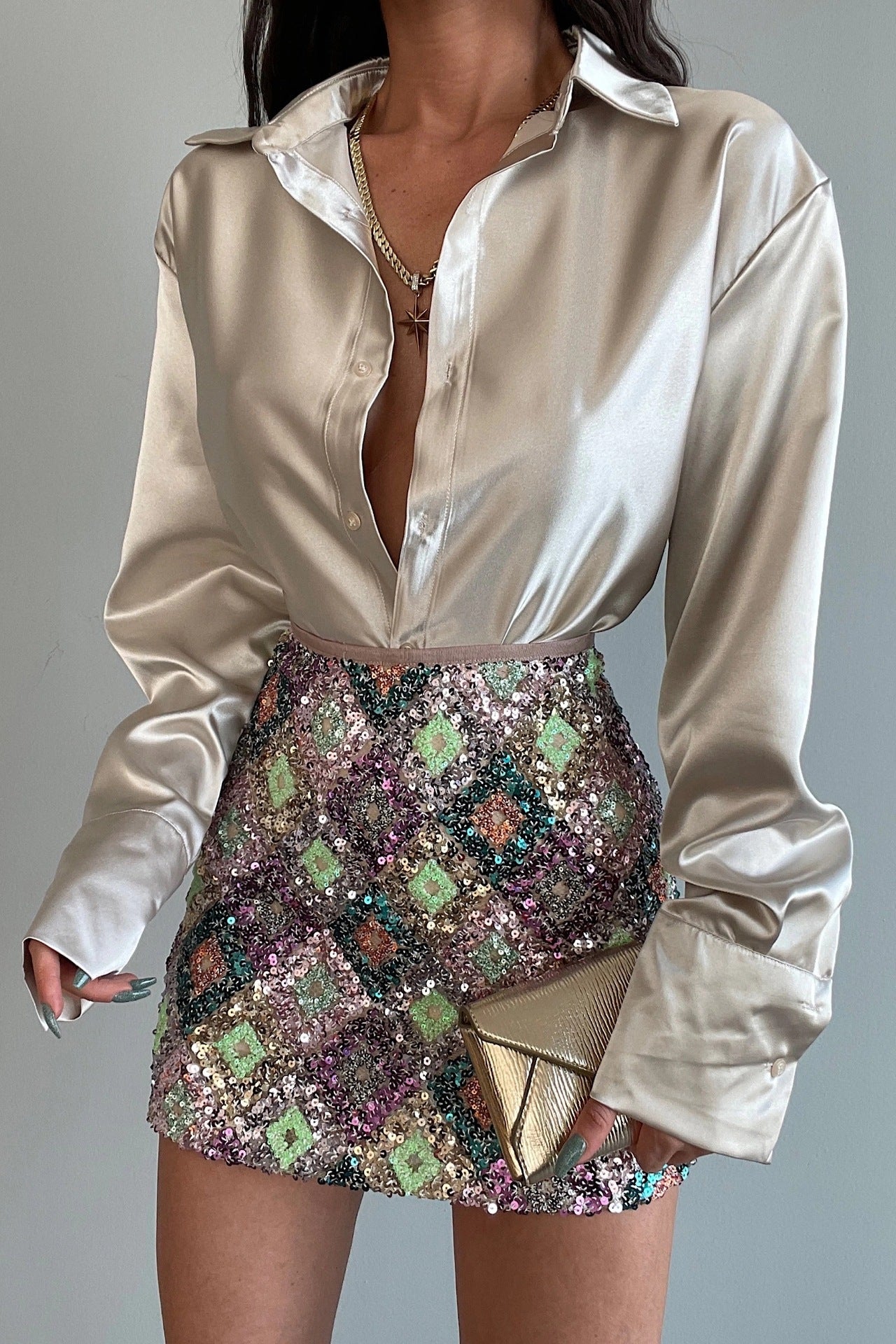 Single-Breasted Lapel Cardigan | Long Sleeve Shirt – Women