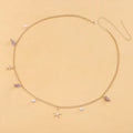 Bohemian Gold Waist Chain – Women's Metal Beach Body Chain Jewelry
