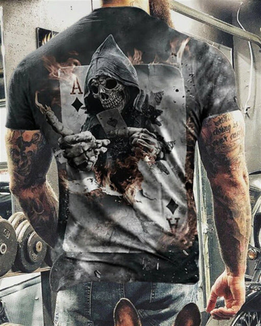 3D Graphic Print T-Shirt | Loose Fit Short Sleeve Tee – Unisex