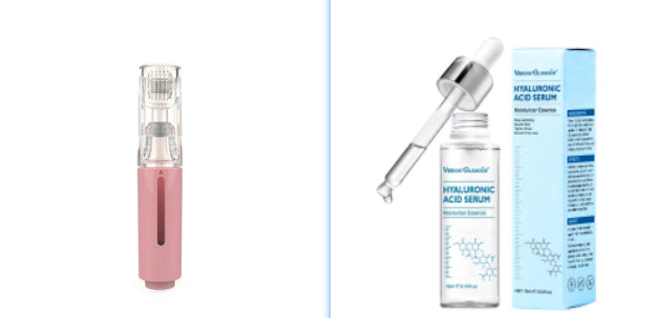 2-in-1 Microneedle Hydration Roller – Lip Care & Serum Applicator