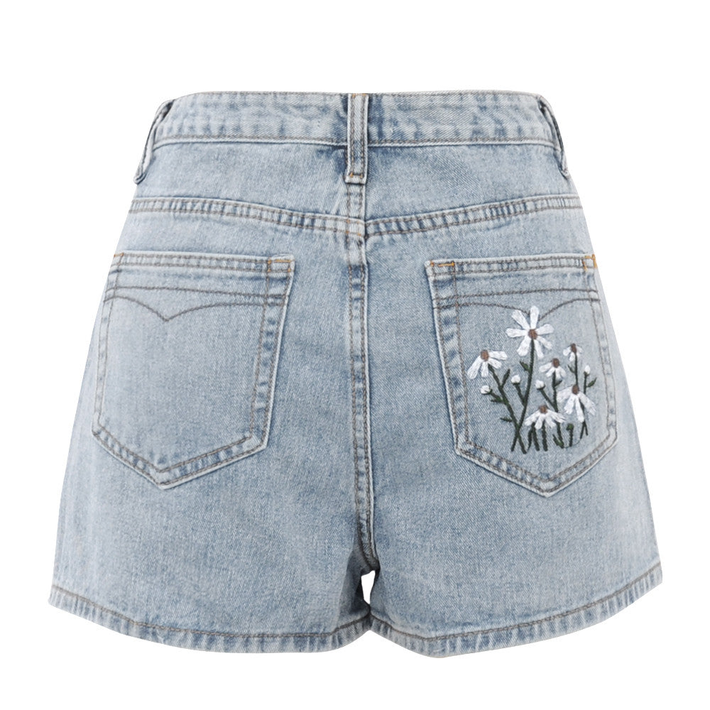 Women's High Waist Fashion Denim Shorts – Stylish Blue Jean Shorts S–2XL